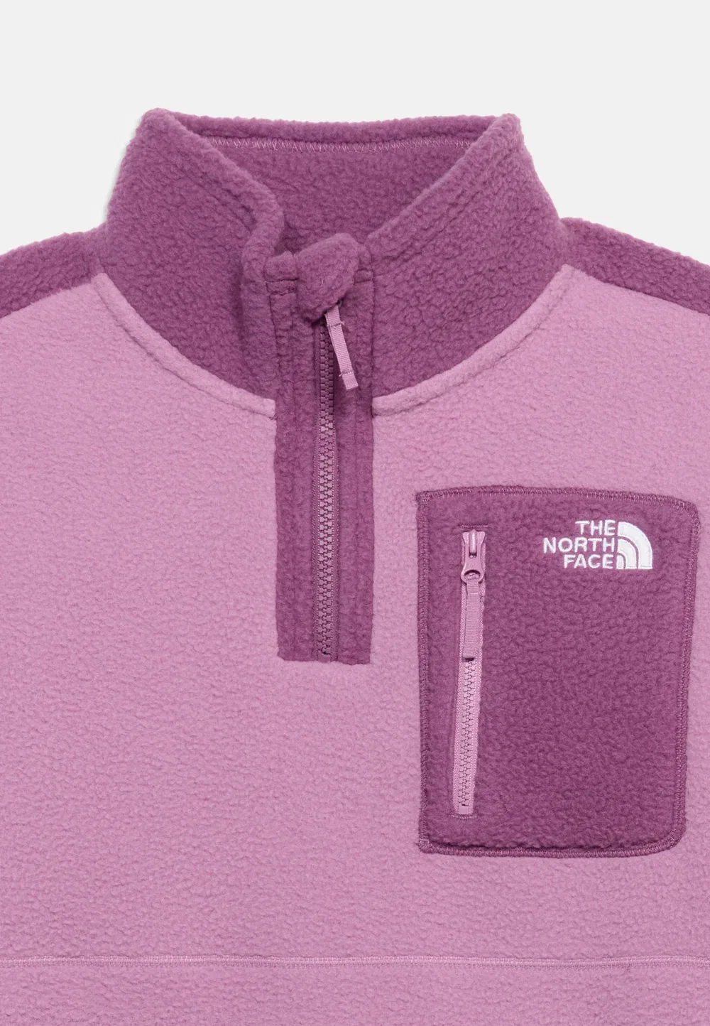 Джемпер унисекс Yumiori на молнии из флиса The North Face, Hushed Lavender/Chroma Purple — фото 3