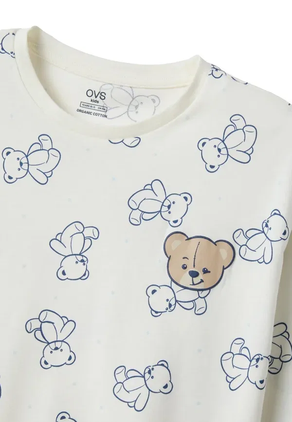 Пижамный комплект с принтом Care Bears, Ovs, soft white, белый — фото 3