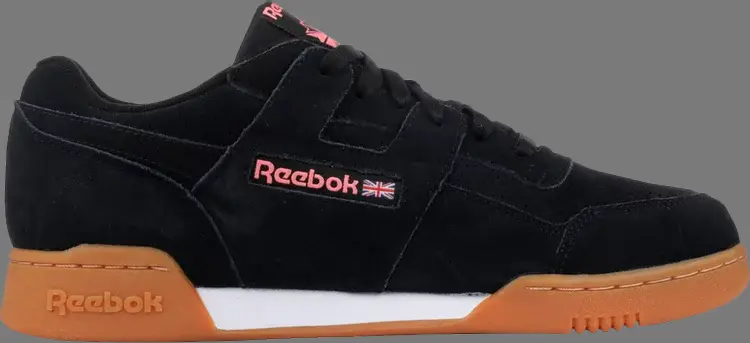 

Кроссовки workout plus mu 'black digital pink' Reebok, черный