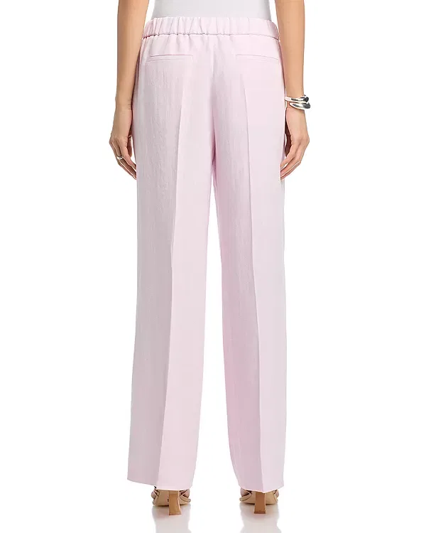 Женские брюки с защипами Tiana Pressed Pleat Wide Leg Pants Boss, Light Pastel — фото 3