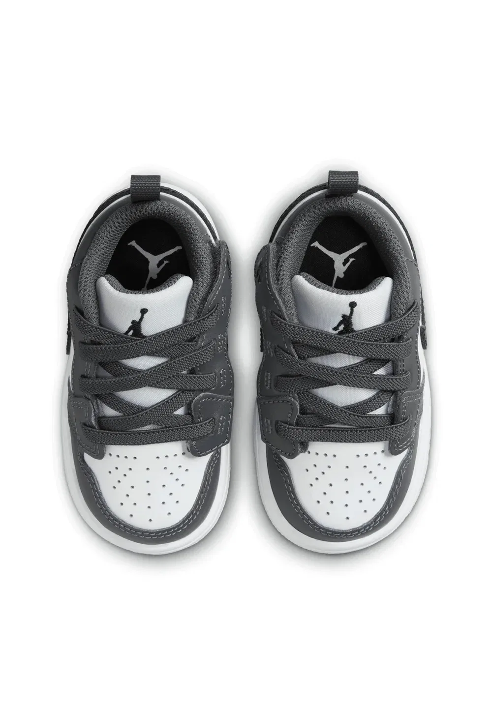 Детские туфельки Jordan, White Iron Grey Black — фото 3