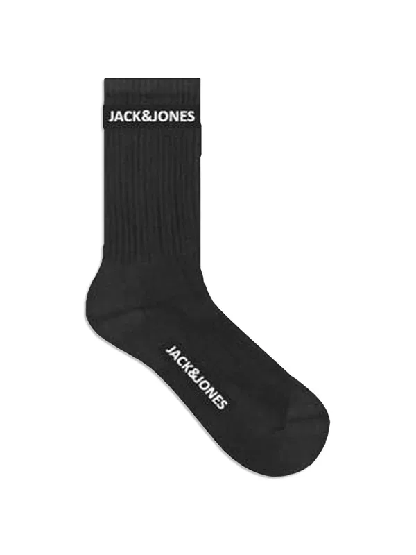 Набор из 5 пар детских носков Jack & Jones Junior, черный — фото 2