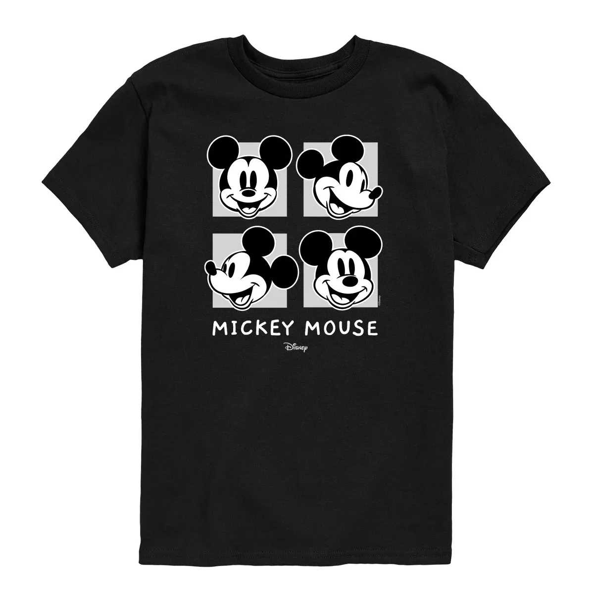 Детская футболка с принтом Mickey Grid Disney, Heather Military Green