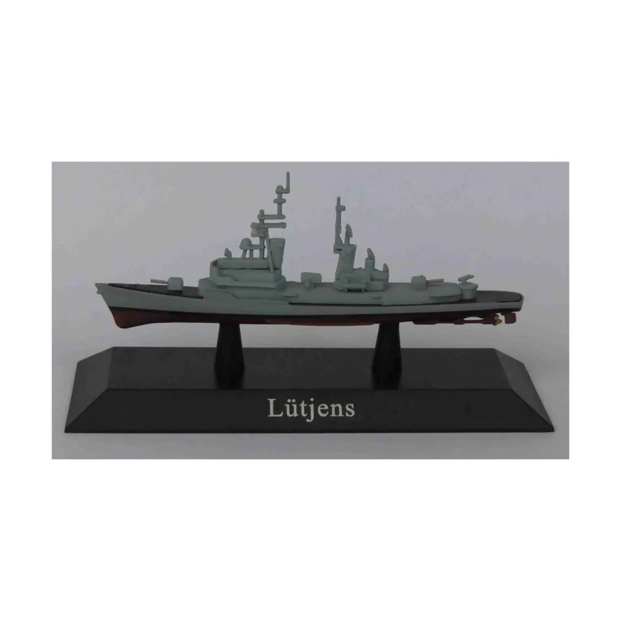 

Немецкий эсминец Бундесмарины Luetjens, 1967 г., Seacraft (DeAgostini)