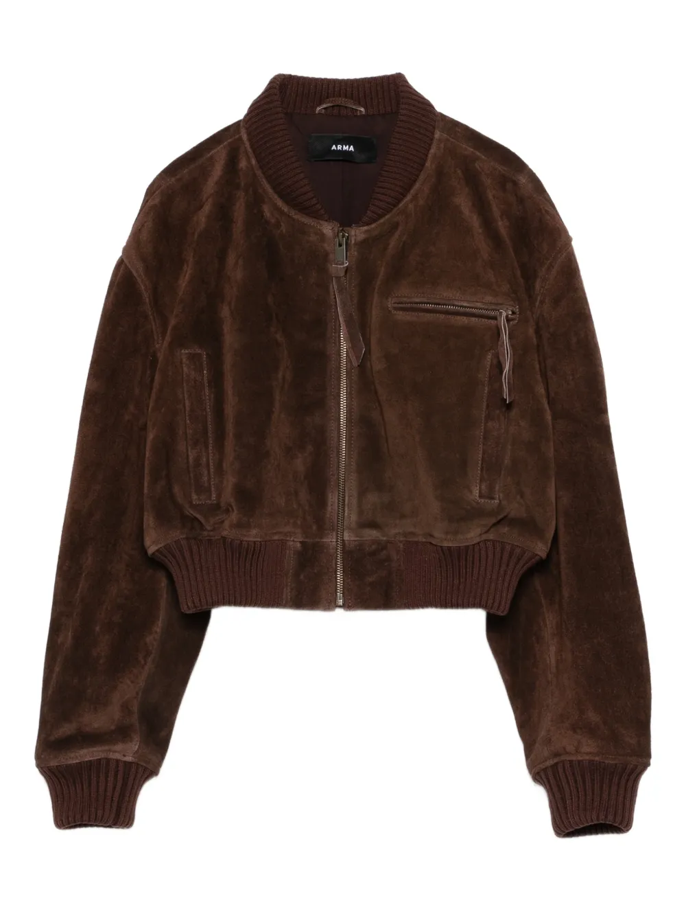 

Куртка Ekettra на молнии с карманом Arma, коричневый