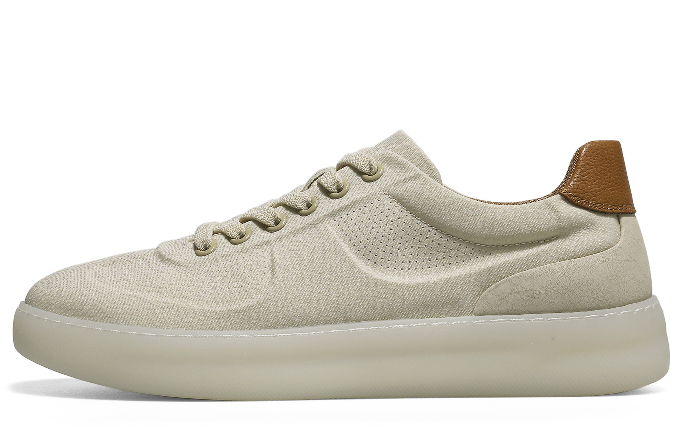 

Нескользящие износостойкие низкие повседневные туфли для мужчин Desai, Beige-01