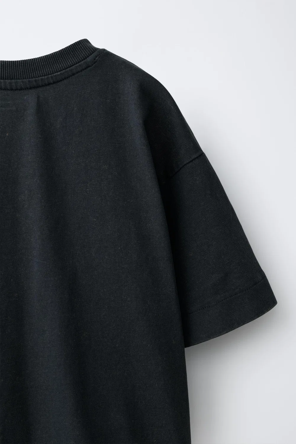 Футболка с принтом BLINK-182 ZARA, Anthracite Grey — фото 4