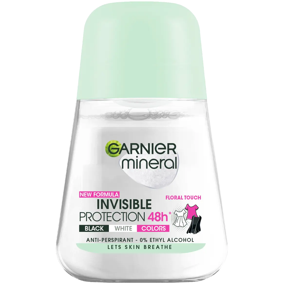 

Garnier Mineral Invisible Protection 48h шариковый антиперспирант для женщин, 50 мл