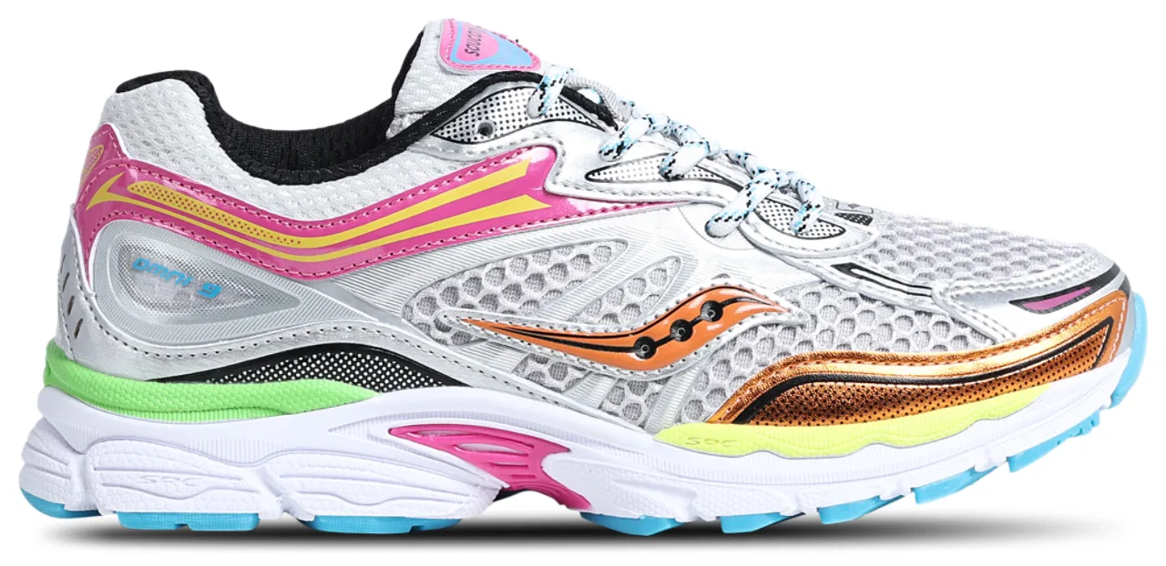 Кеды для мальчиков Omni 9 Saucony, цвет Silver/Multi