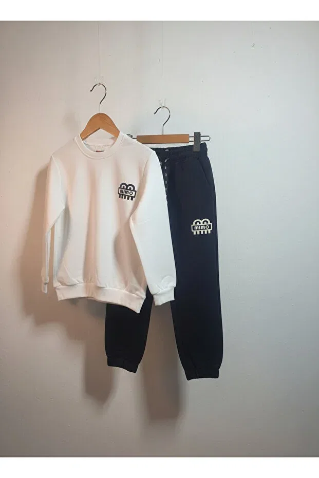 Детский спортивный костюм для девочек с принтом Minik Motion, Nude Color