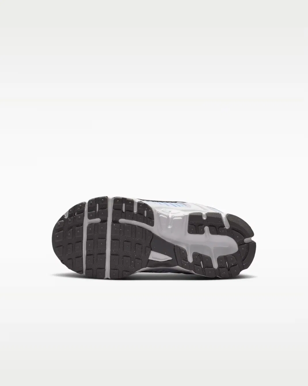 Детские кроссовки (классические шнурки) Nike Vomero 5, Football Grey/Pencil Point/Summit White — фото 2