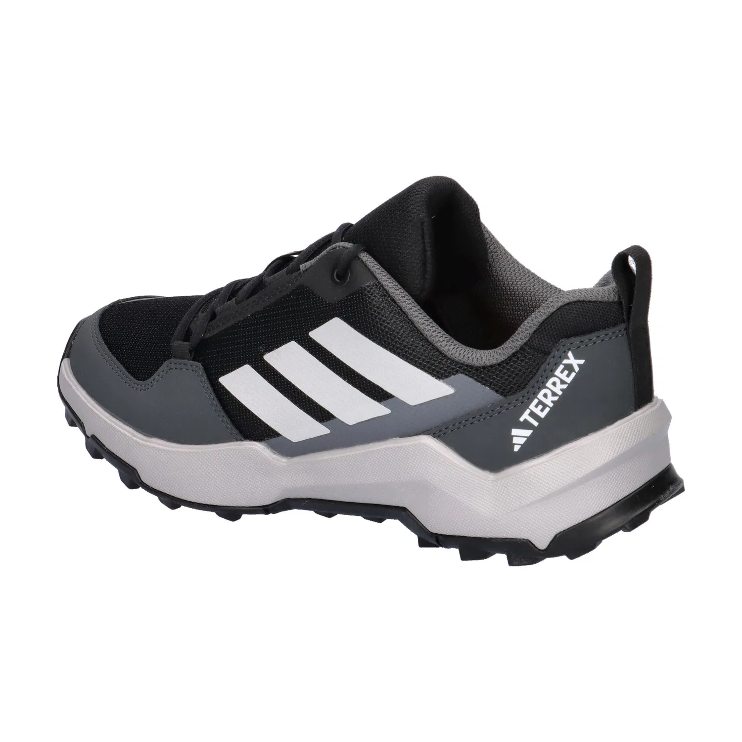 Детские ботинки для ходьбы по пересеченной местности AX4S K Adidas, Schwarz — фото 3