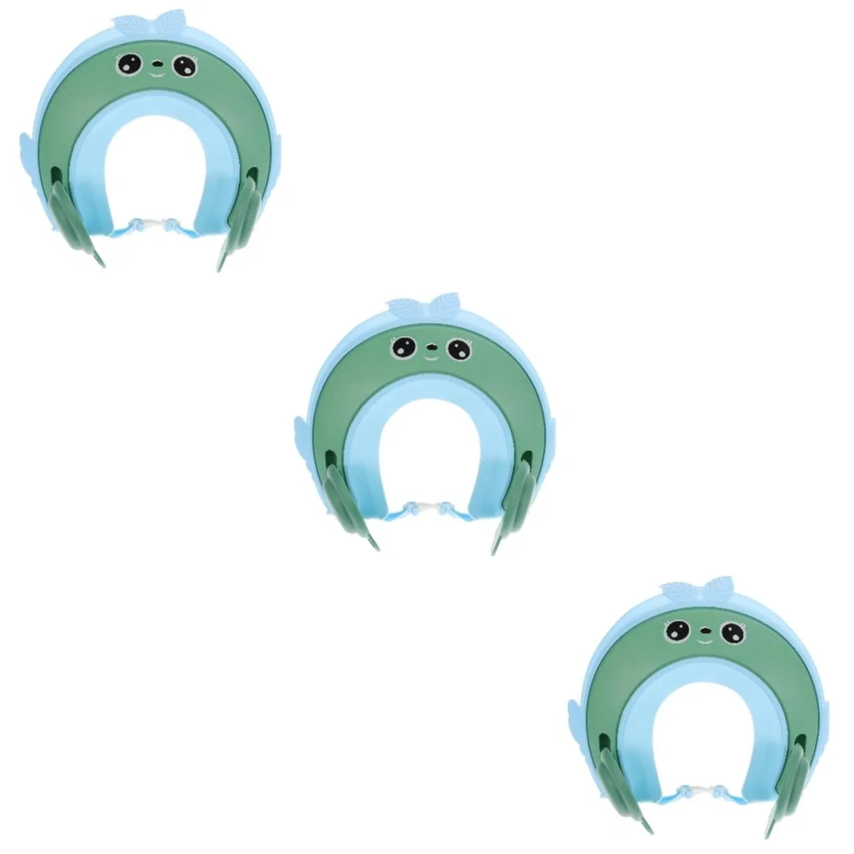 Шапочка для душа, 3 шт, minkissy, Sky Blue