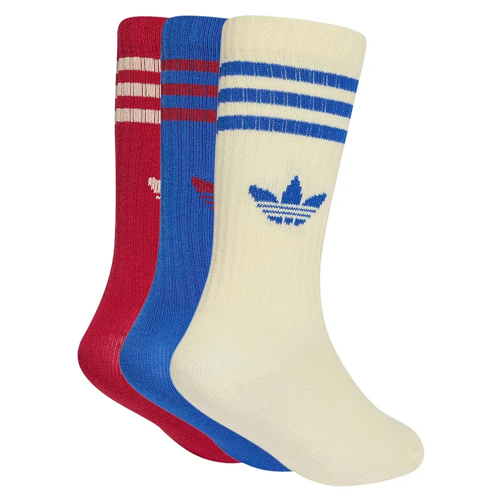 Комплект носков детских 3 пары Adidas Originals, мультиколор — фото 2