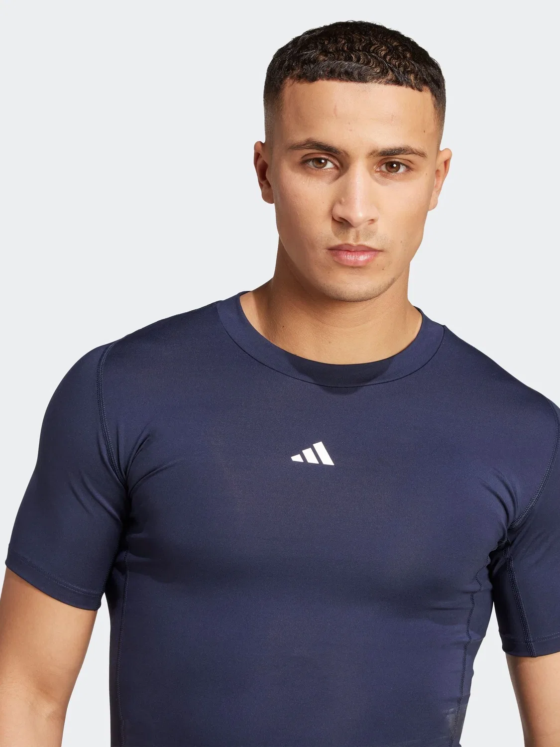 Футболка тренировочная TECHFIT adidas, синий — фото 4