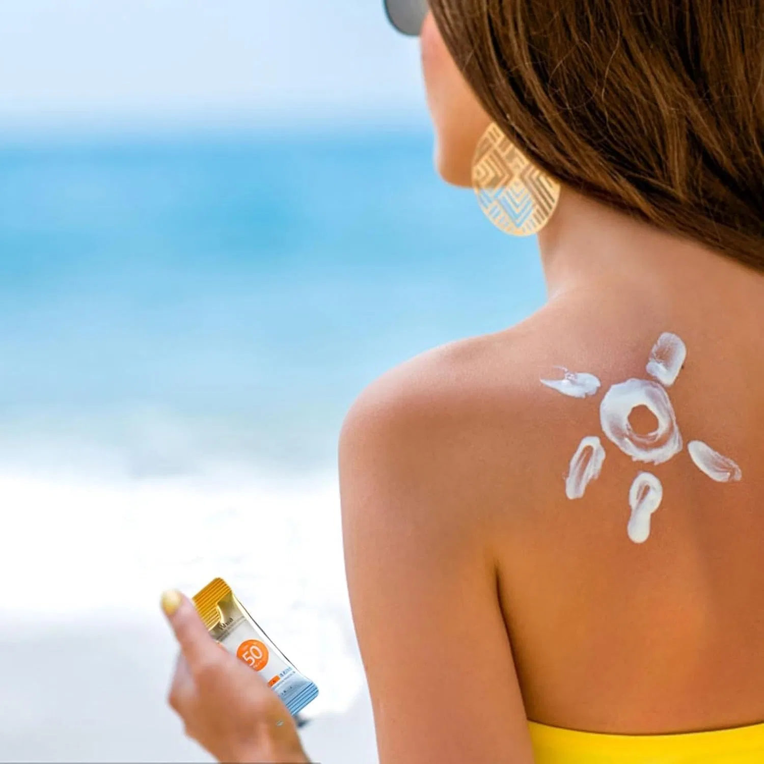 Солнцезащитный крем SPF50+, набор 50 саше по 1 г Generisch — фото 3