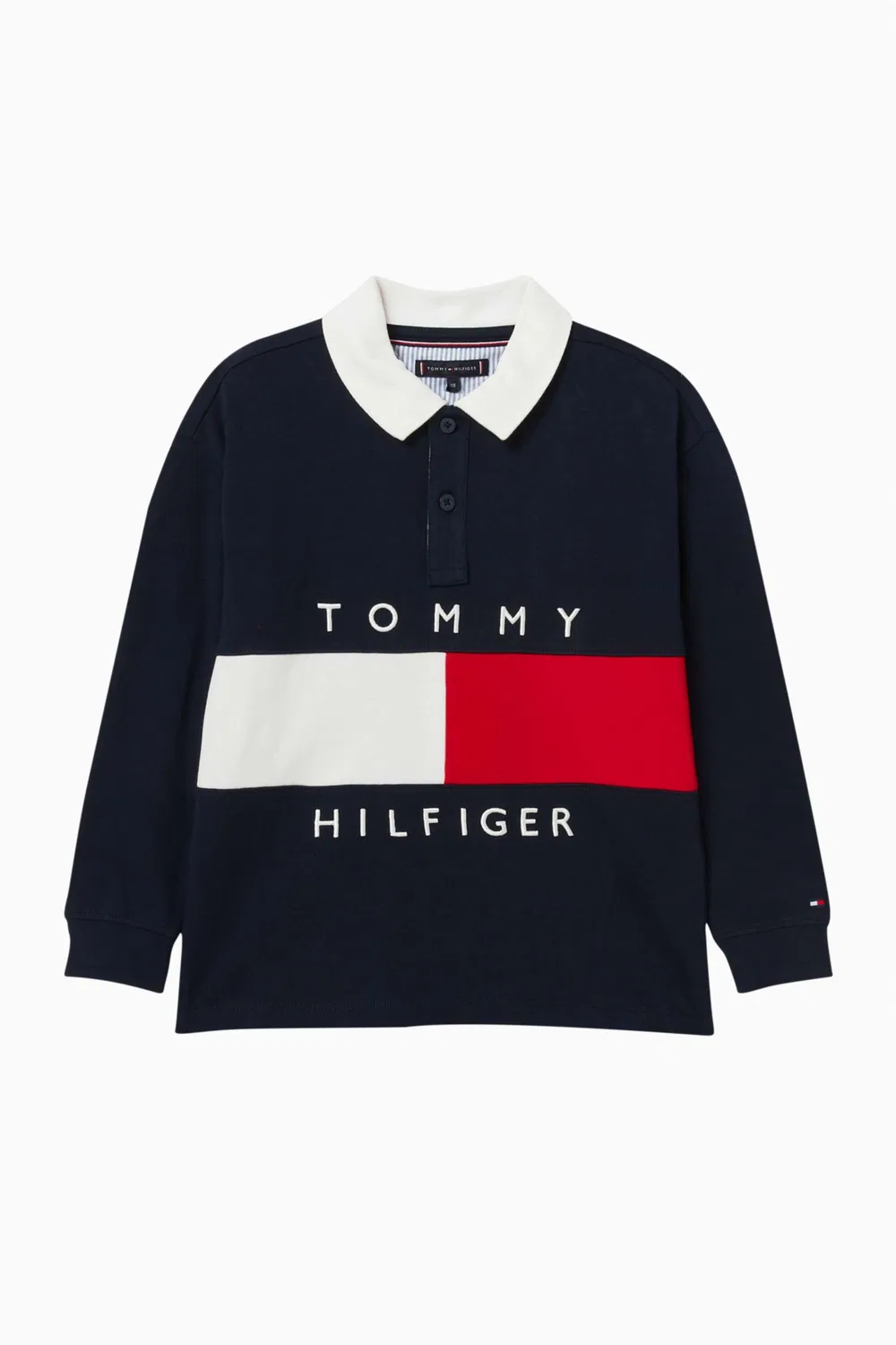 Поло с принтом флага Heritage Flag Tommy Hilfiger
