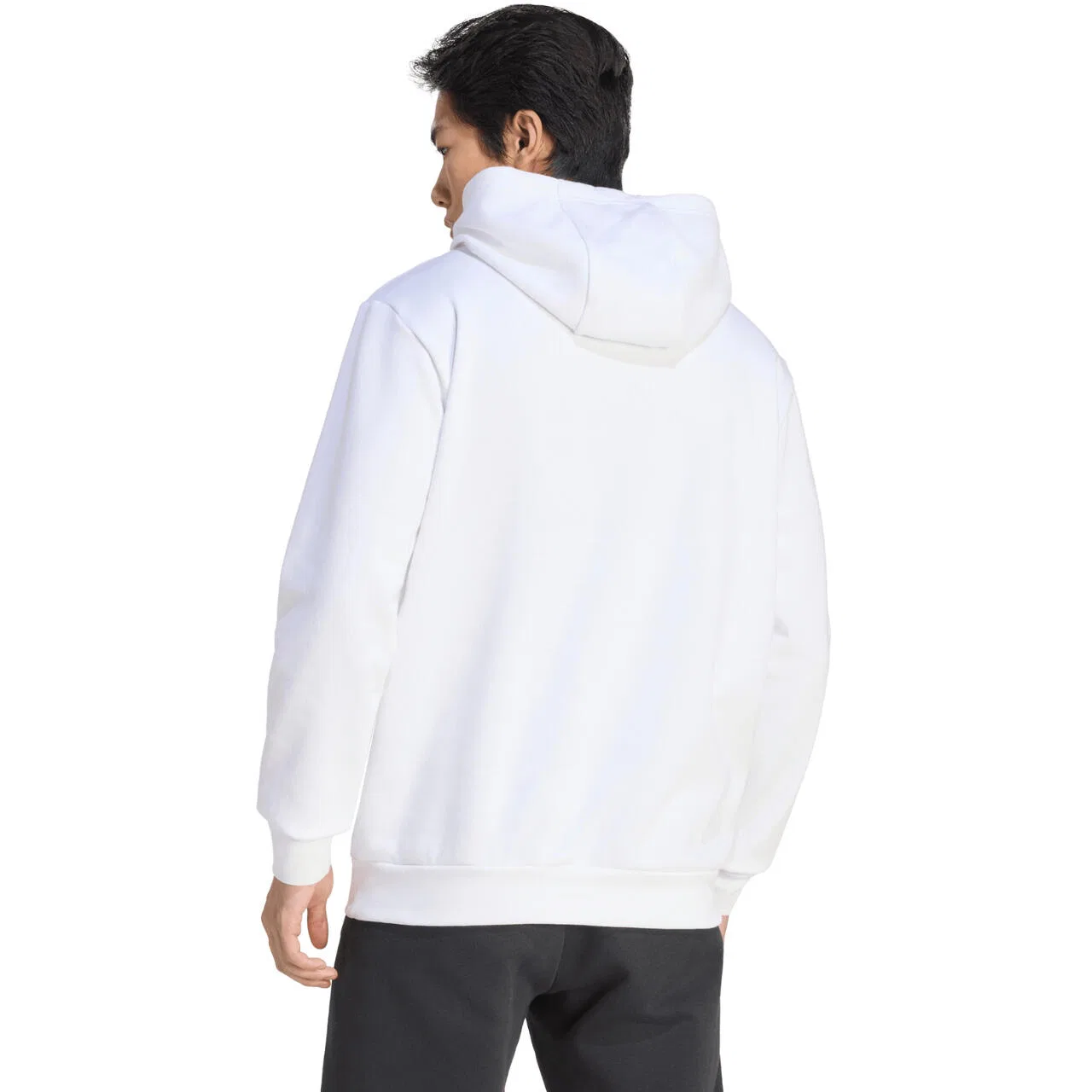 Мужское худи с длинным рукавом Entrada 26 Hoody Adidas, Weiss Schwarz Weiss — фото 3