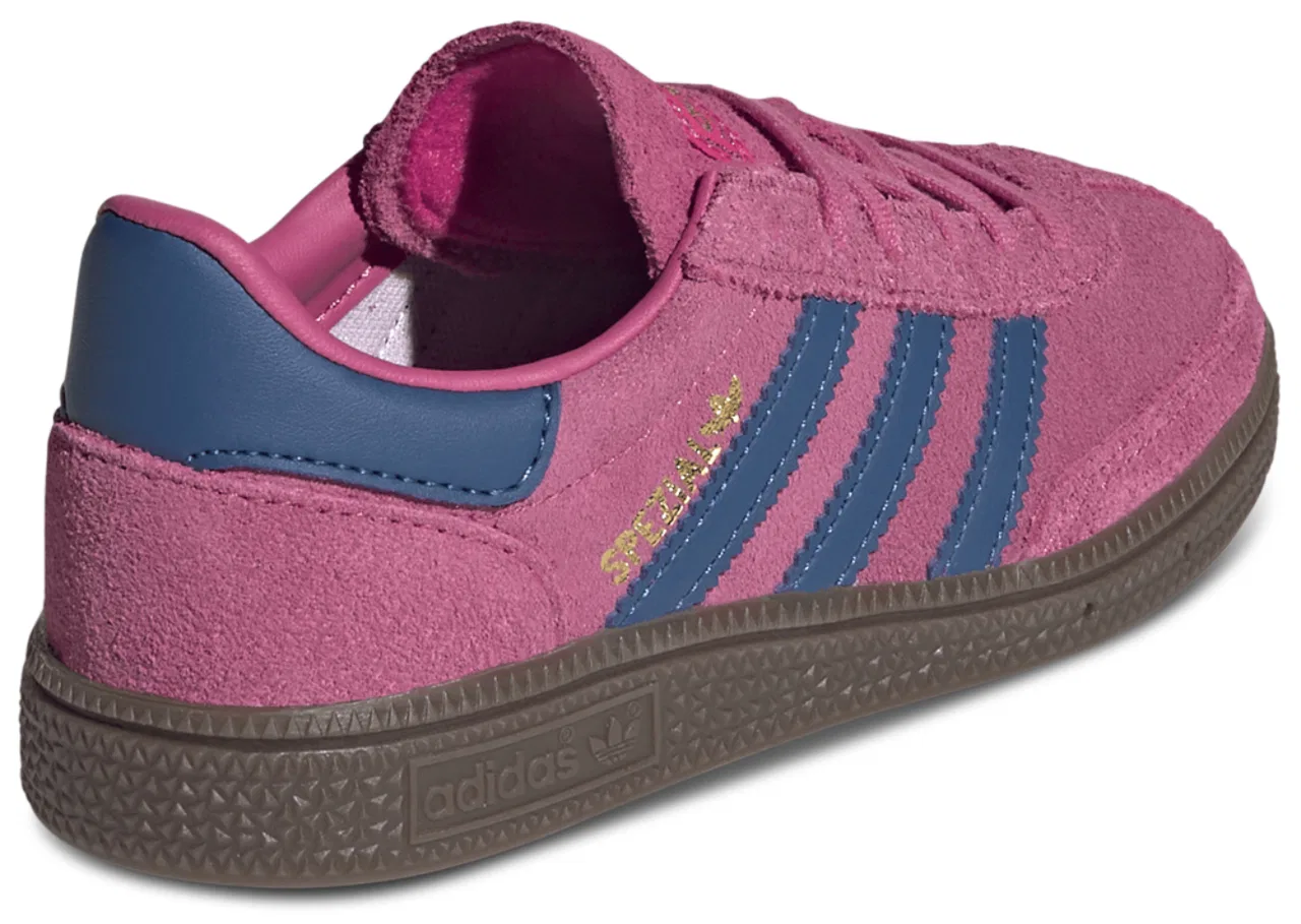 Детские кеды Handball Spezial Adidas, цвет Shock Pink/Gum/Dark Marine — фото 3