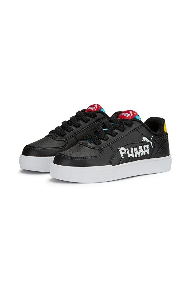 Детские кроссовки для девочек текстильные Caven brand love ps Puma, Black