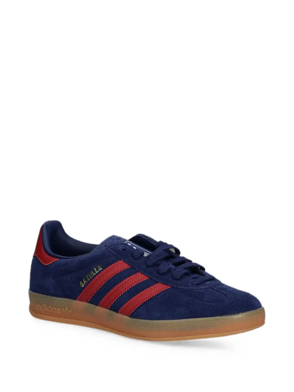 Кроссовки Gazelle Indoor в полоску Adidas Kids, синий