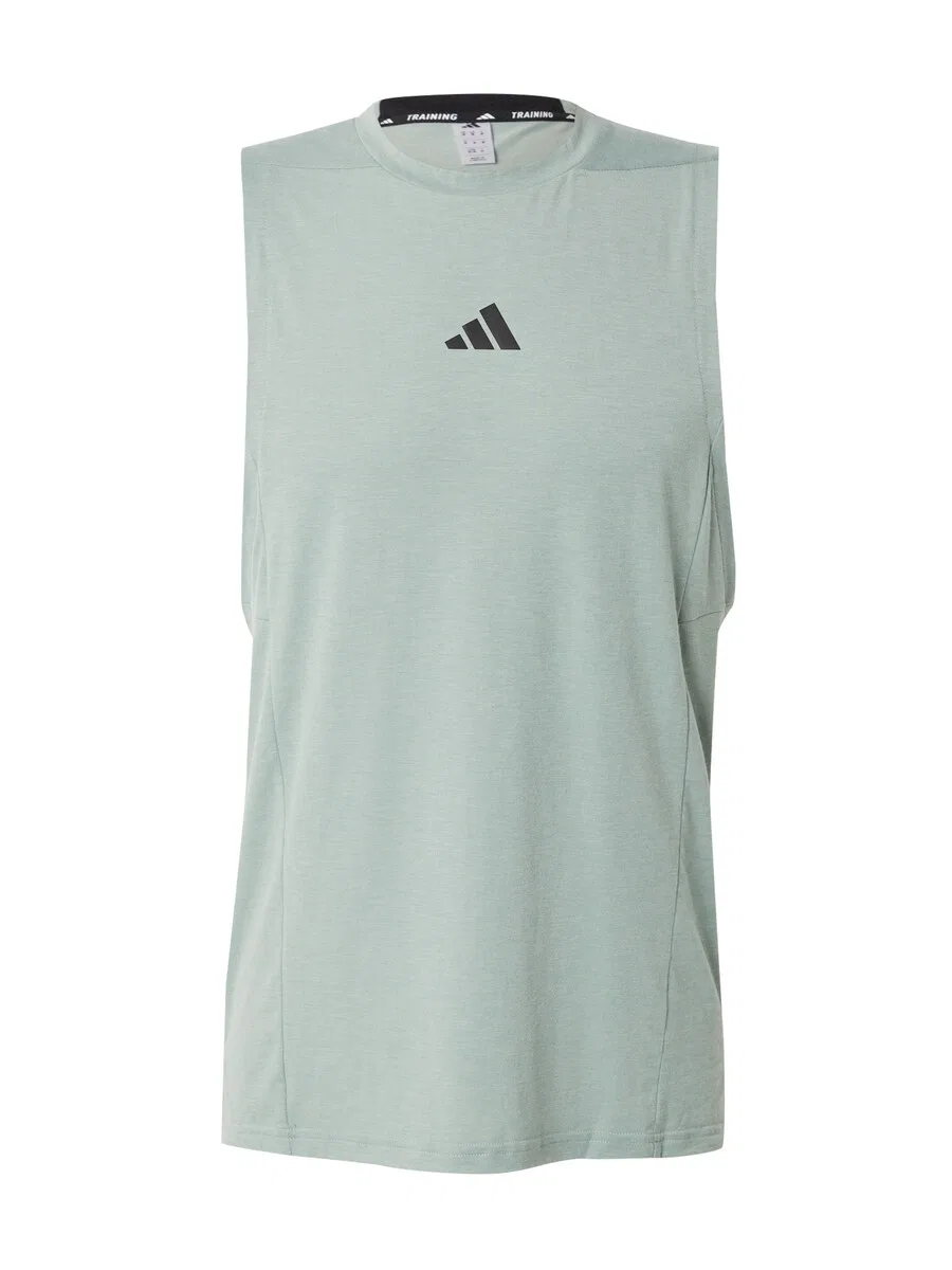 Спортивная футболка ADIDAS PERFORMANCE Performance Shirt 'Designed for Training' пастельно-зеленого цвета