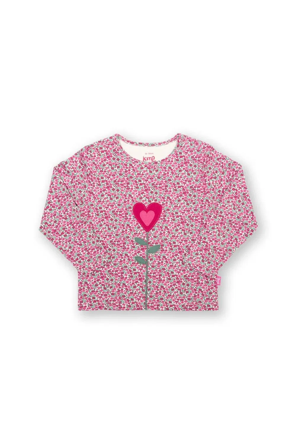 Женская футболка с принтом Sweet Ditsy Kite, Pink