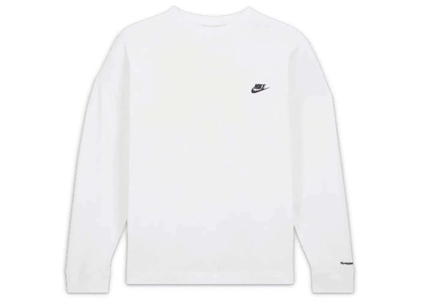 Мужская футболка с длинным рукавом Nike x Peaceminusone G-Dragon, White — фото 2