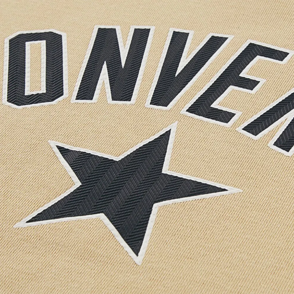 Брюки из флиса Converse Kids Heritage Est Cnv Po Fleece Set Converse Kids, бежевый — фото 3