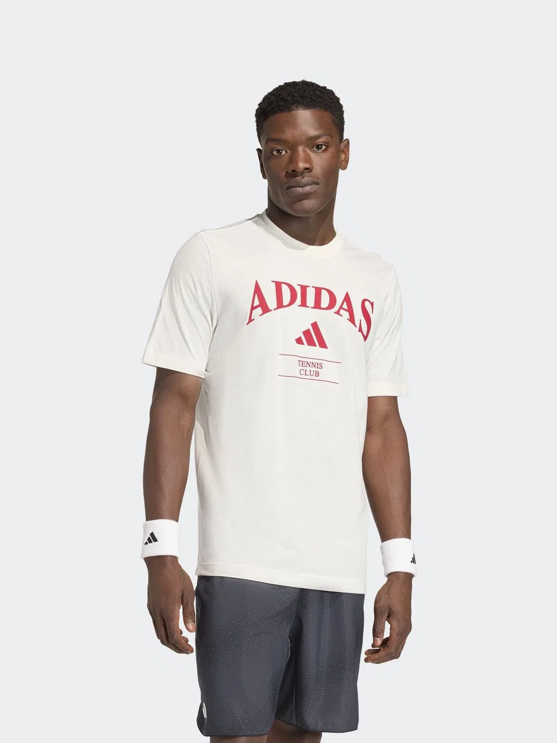 Футболка теннисная Heritage Graphic adidas, белый