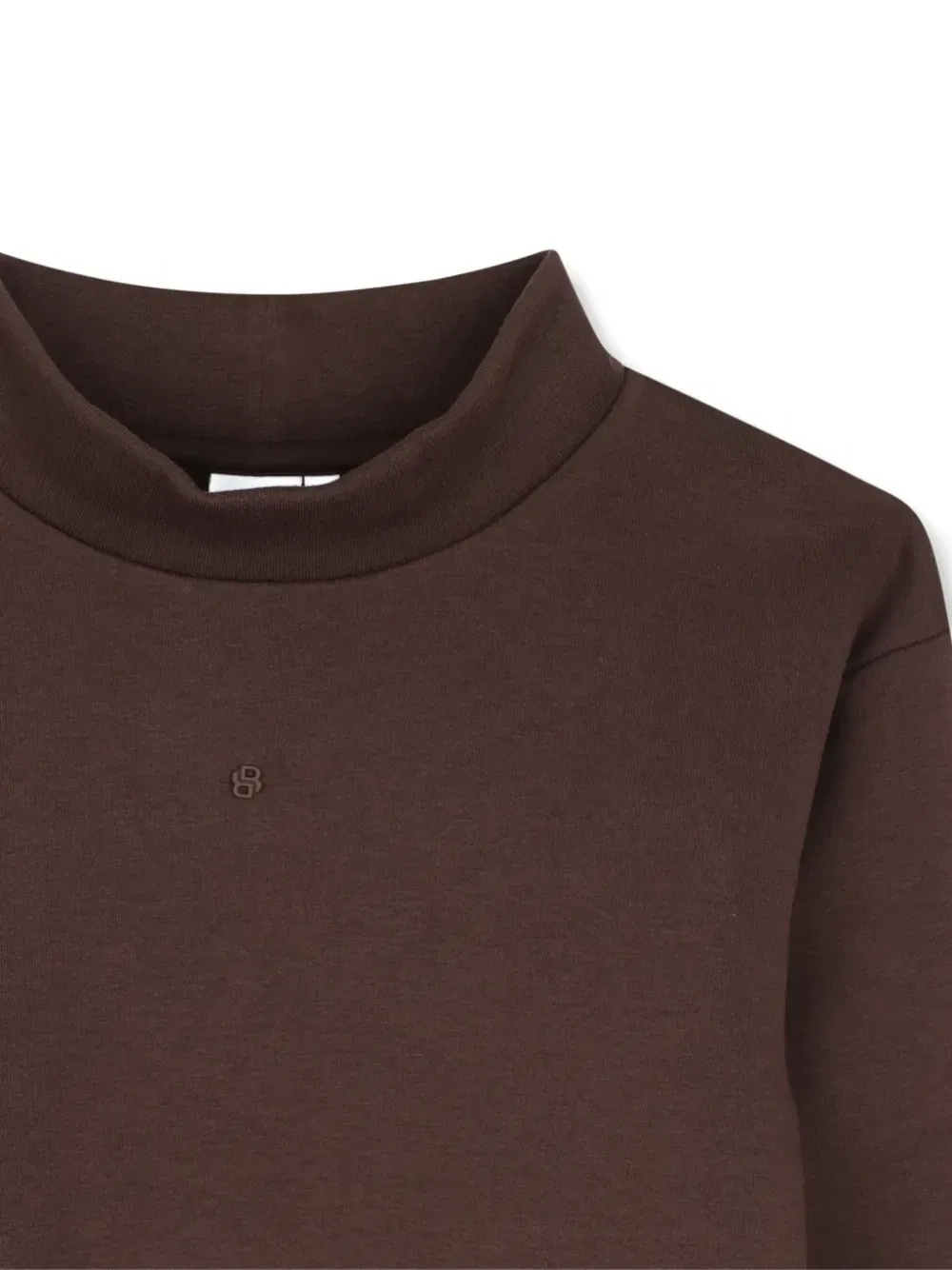 Толстовка с вышитым логотипом Boss Kidswear, коричневый — фото 3