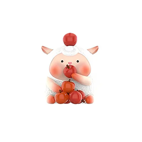 

Фигурка Pop Mart Flying DongDong Home Sweet Home Series, Apple