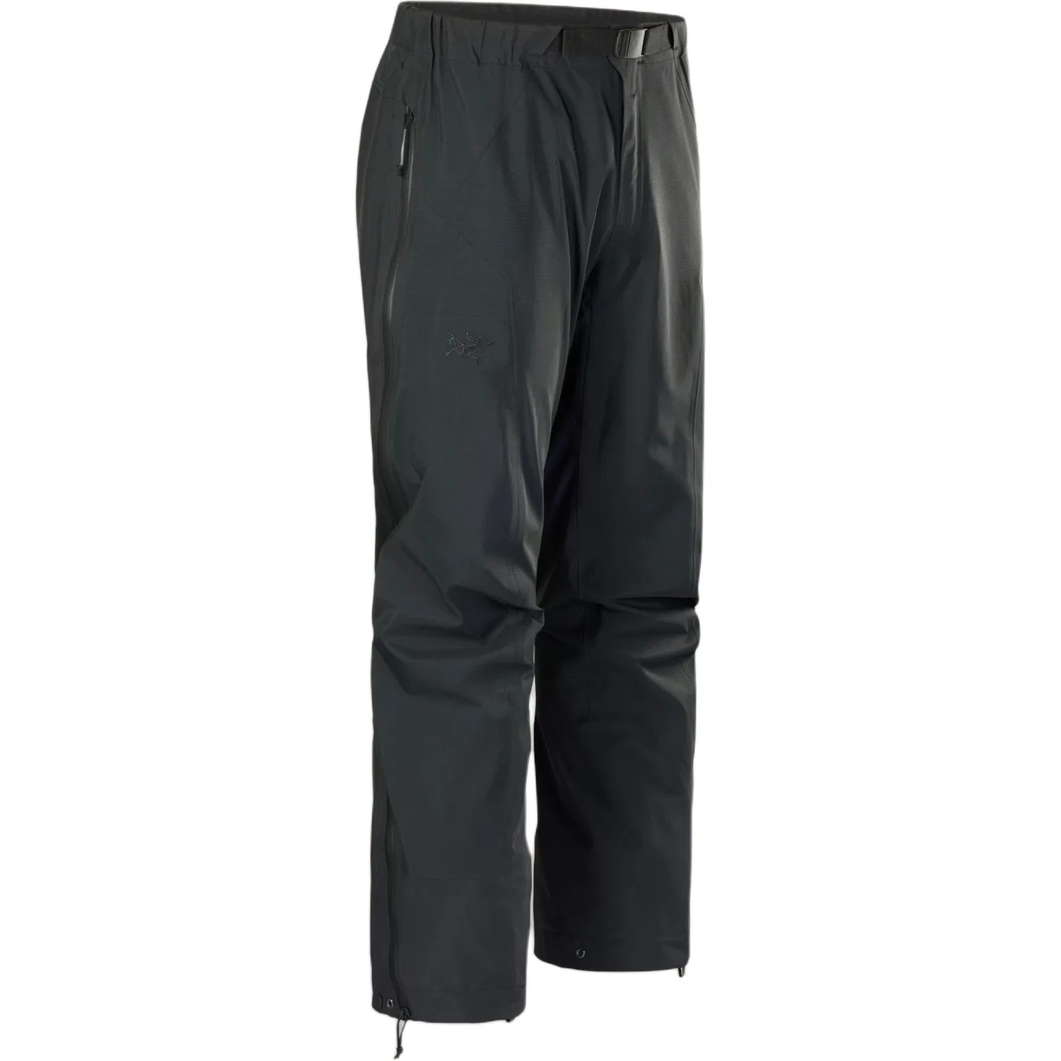Мужские ветрозащитные брюки для бега с моделью Windbreaker, Arcteryx, Black