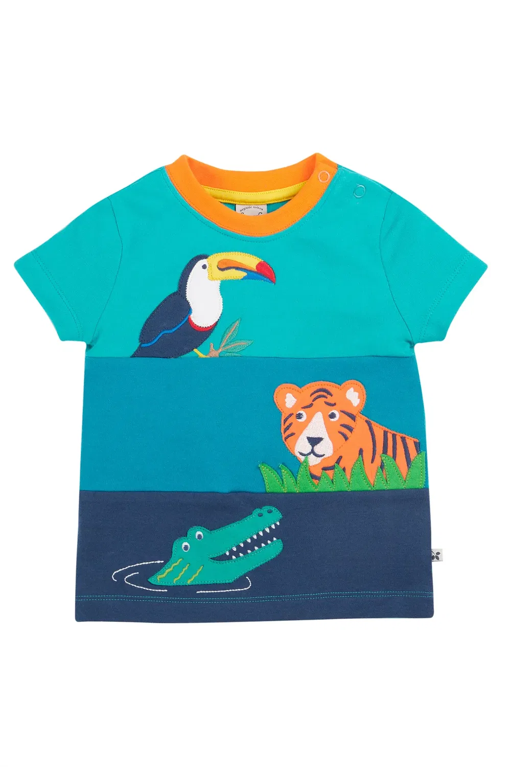 Футболка с панелью Penryn Frugi, Blue