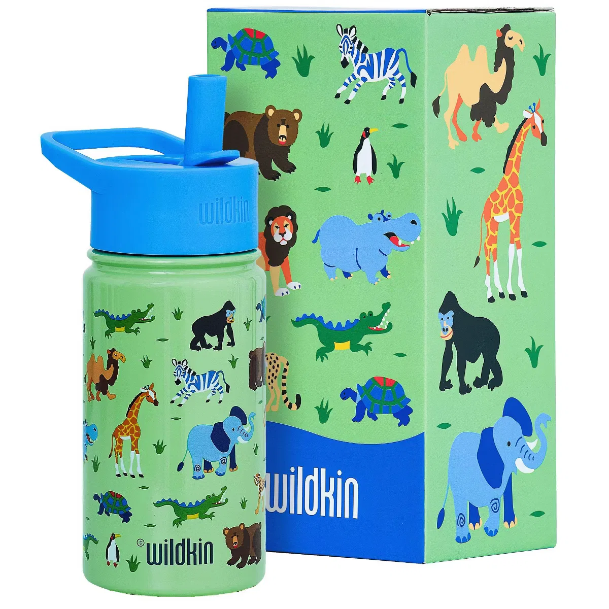 Термобутылка детская 0,41 л из нержавеющей стали Wild Animals Wildkin, Wild Animals