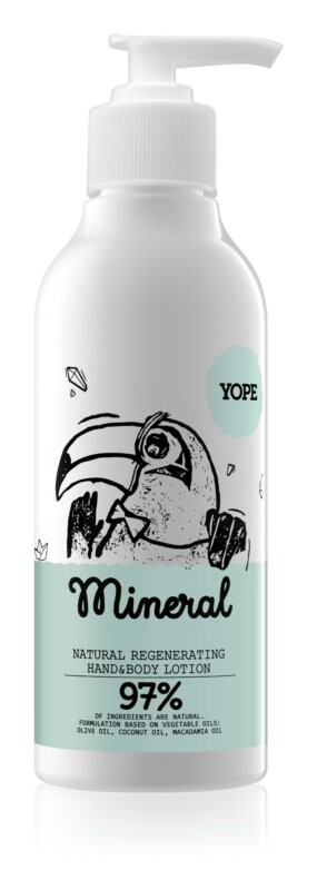 

Увлажняющий лосьон для рук Yope Mineral