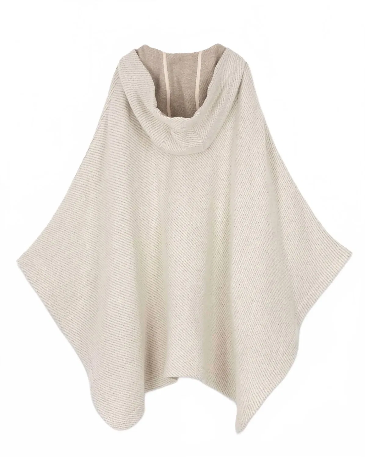 Женская накидка с капюшоном и шнуровкой Manteaux Criss Cape Golden Goose, Artic Sand — фото 2