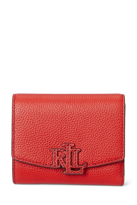 

Кожаный кошелек Lauren Ralph Lauren, оранжевый