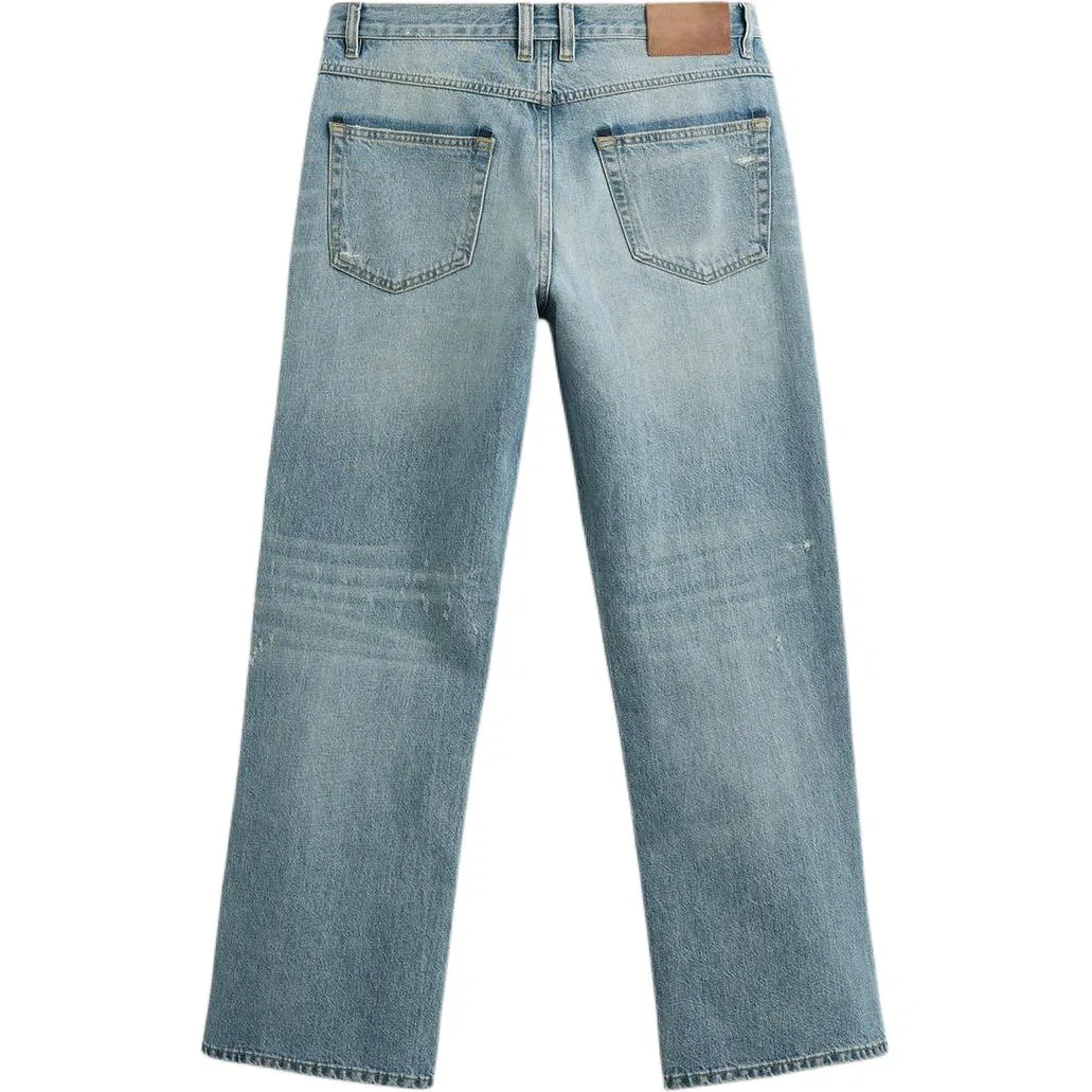Мужские джинсы с расклешением Medium Blue ZARA, Medium Blue — фото 3