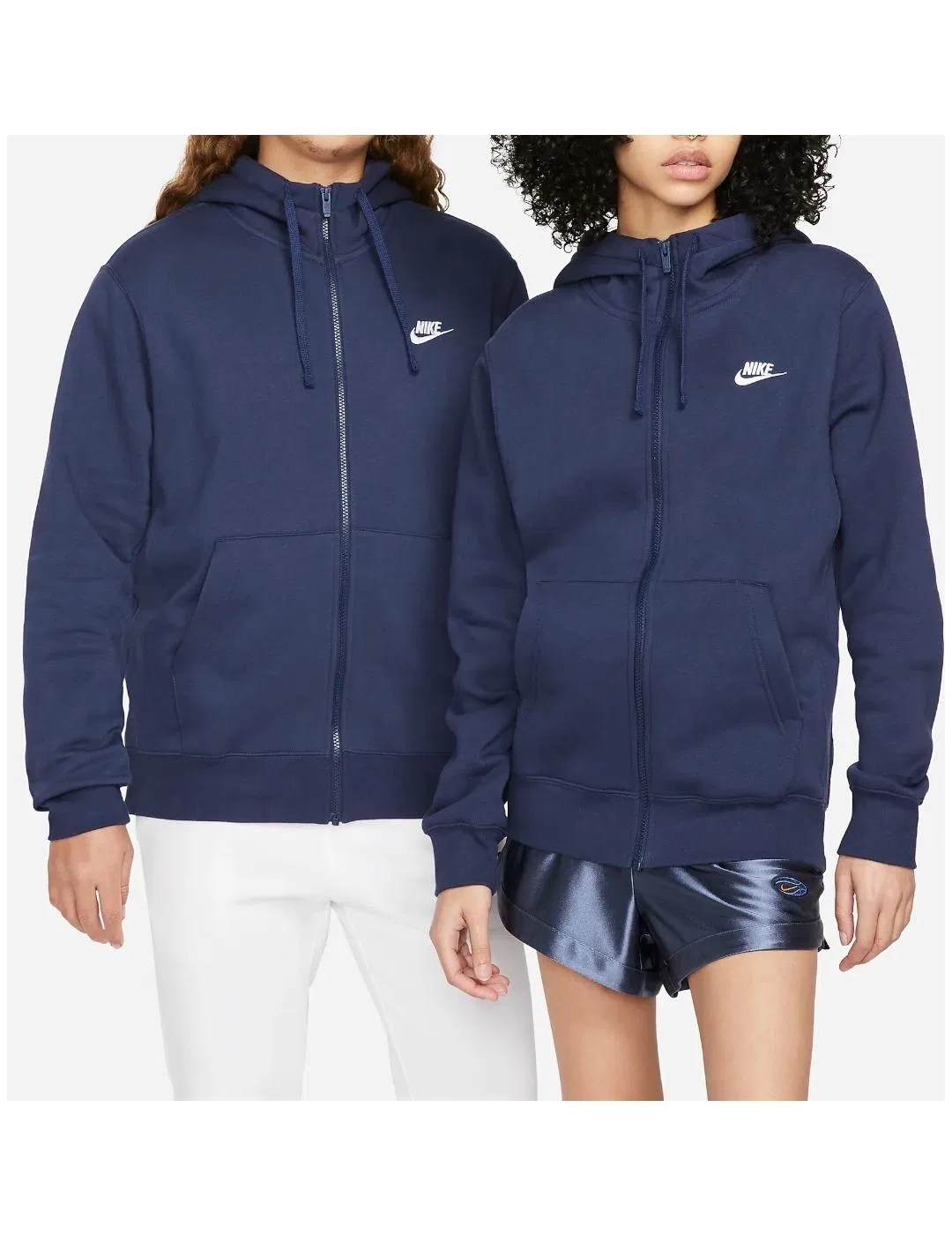 Мужское худи с флисом Nike Club Navy