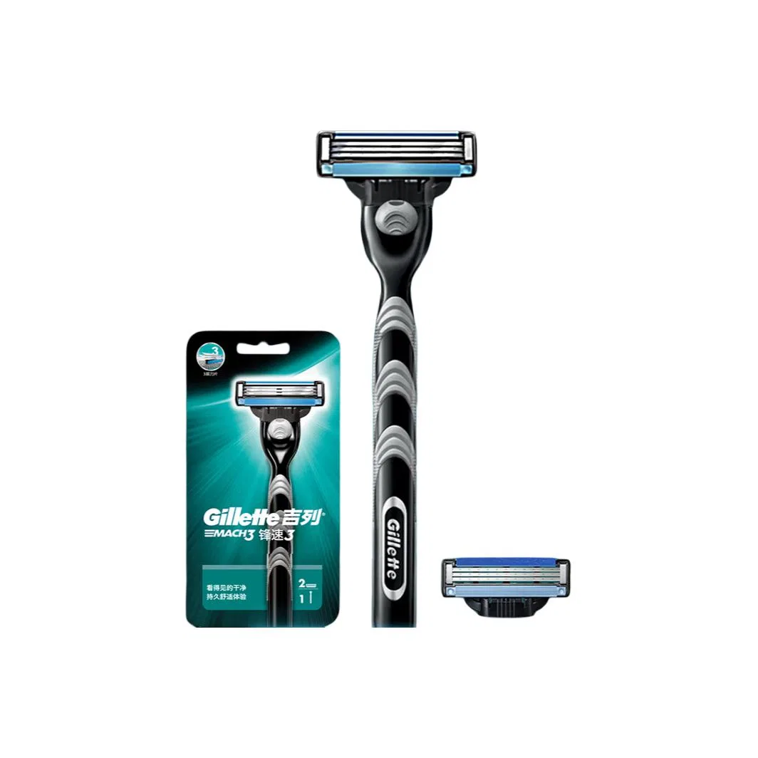 Мужской станок для бритья с 1 сменным лезвием, модель Sharp Speed 3 Classic, Gillette, Black