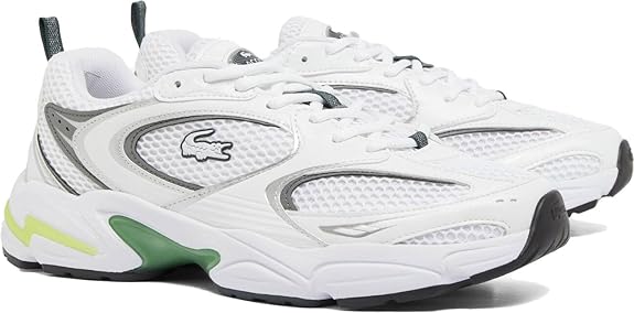 Мужские кроссовки Lacoste Storm 96, белый/зеленый