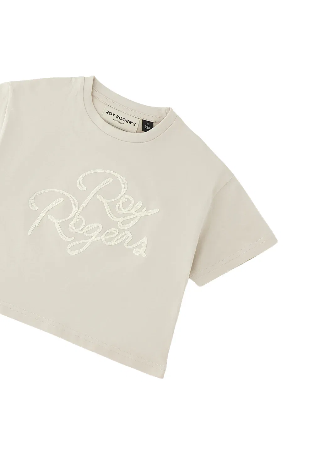 Футболка с принтом Roy Rogers, Beige — фото 3