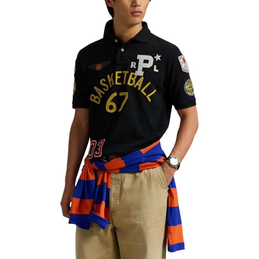 Поло Мужское FW24, Polo Ralph Lauren, Black — фото 4