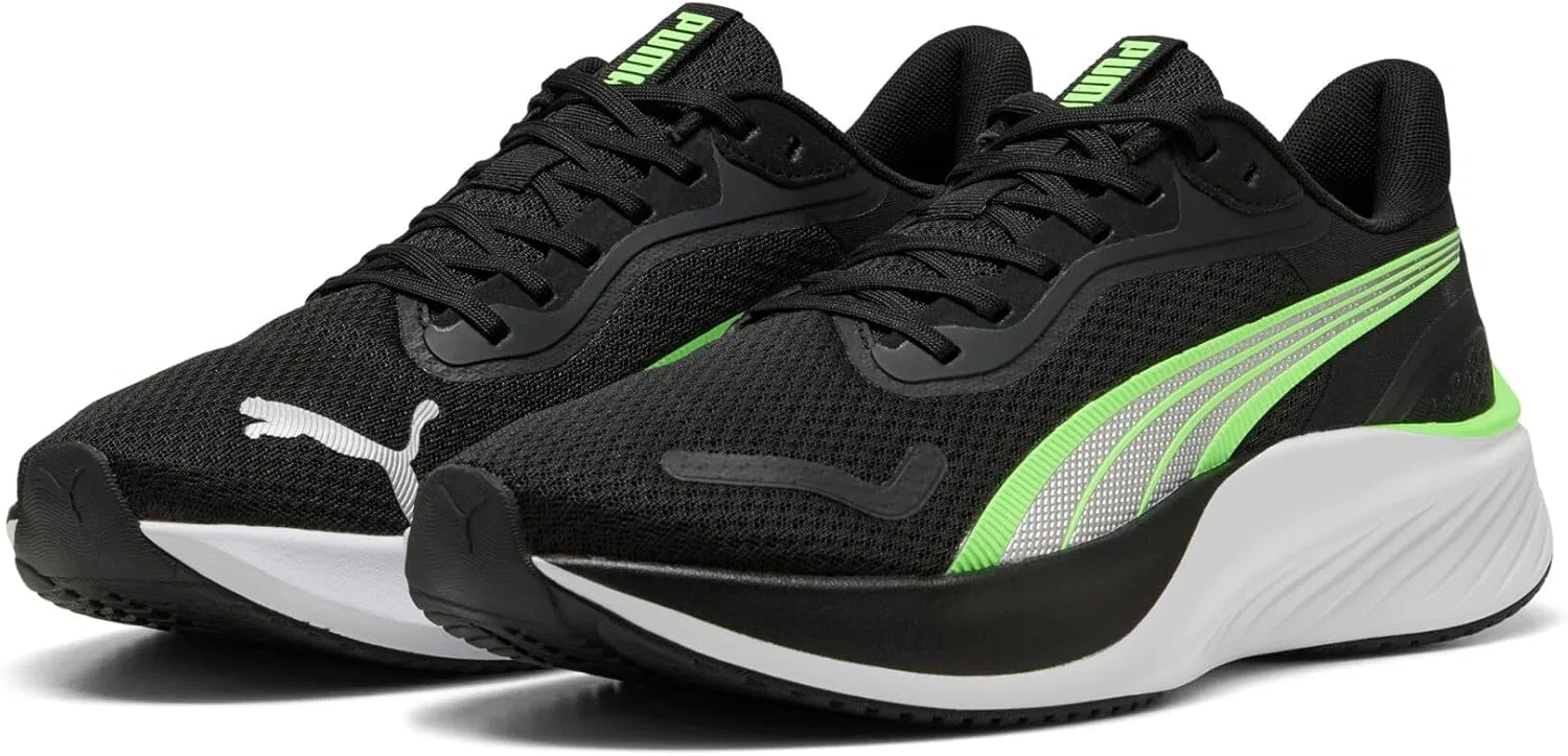 Мужские кроссовки для трейлраннинга PUMA Electrify Nitro, кроссовки для бега Nitro Foam, Puma Black Green Glare — фото 2
