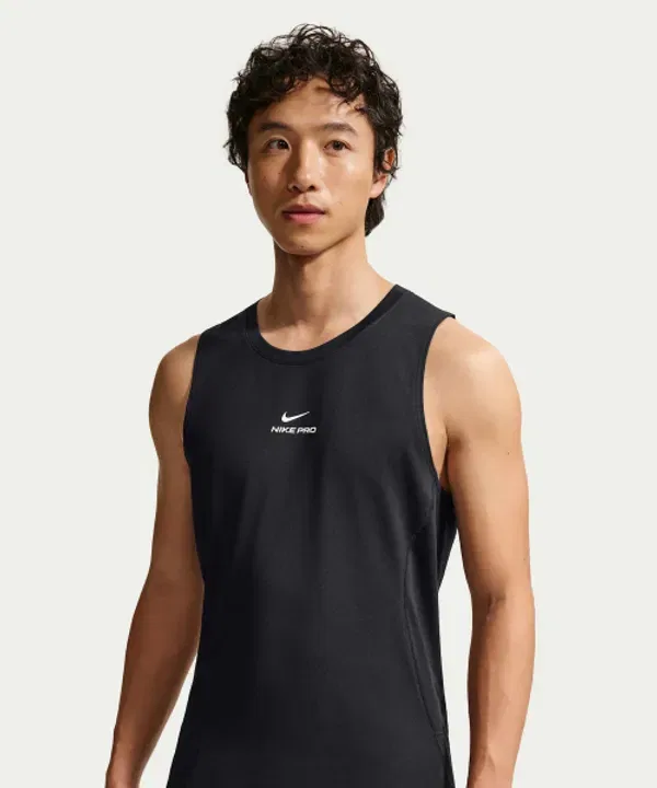Майка тренировочная Pro Dry Fit, Nike, черный/белый