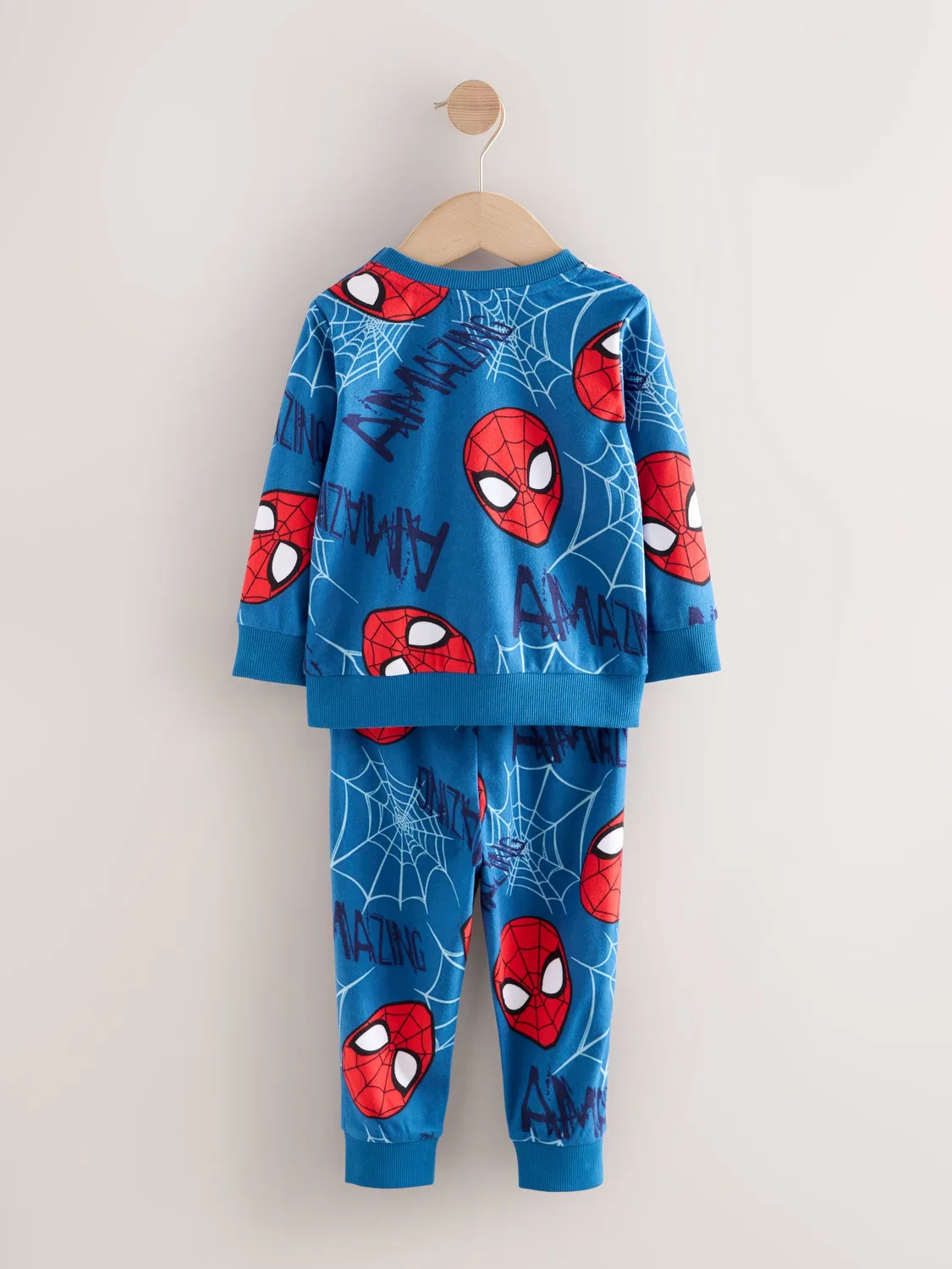 Пижама Spiderman Single Cosy Fleece License Next, Navy Spiderman — фото 4