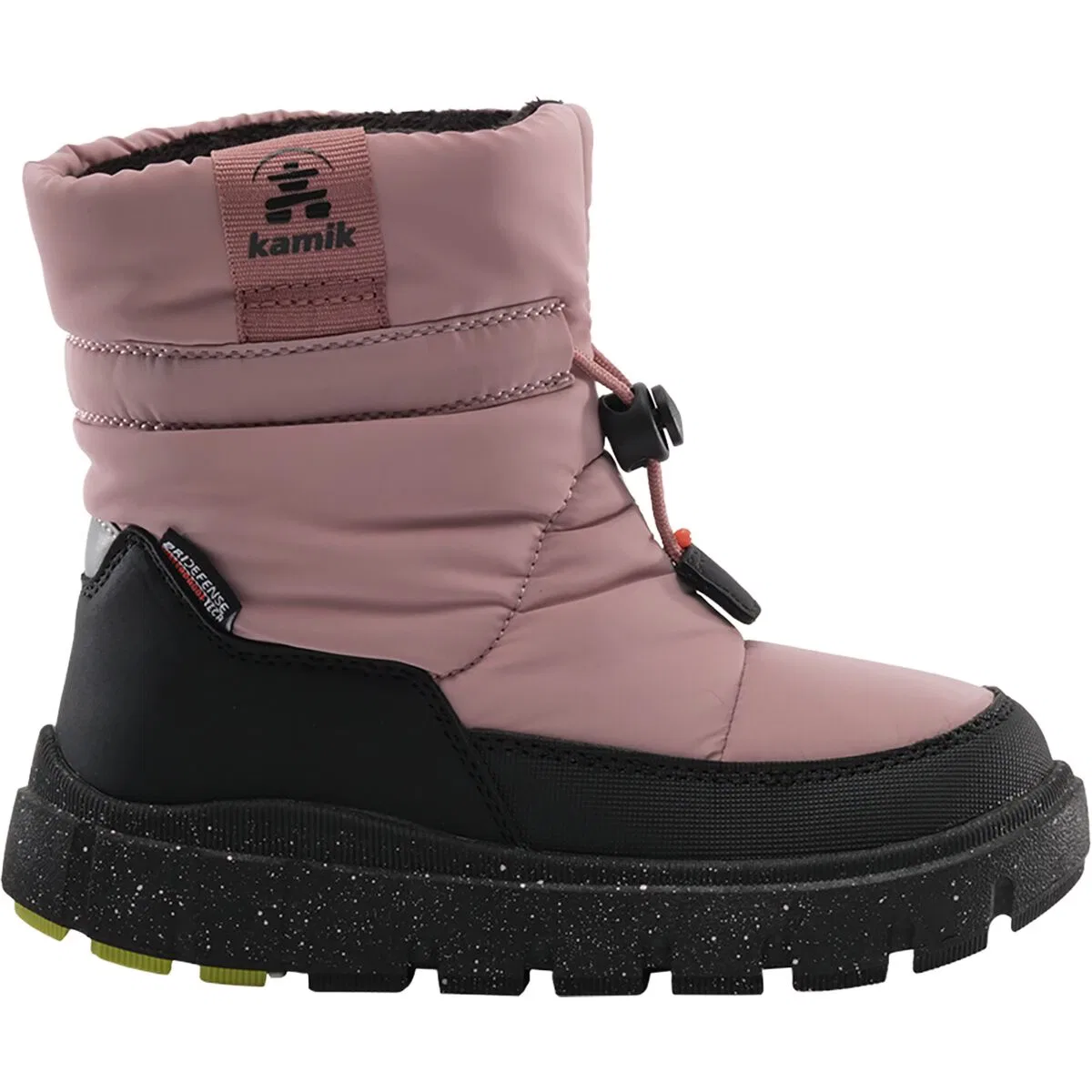 Детские ботинки для мальчиков утепленные Seeker pull boot Kamik, Light Mauve