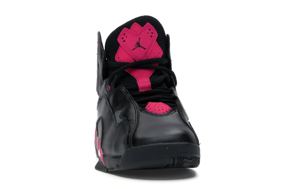 Детские кроссовки Lifestyle Jordan True Flight Jordan, Black/Dark Grey-Deadly Pink — фото 2