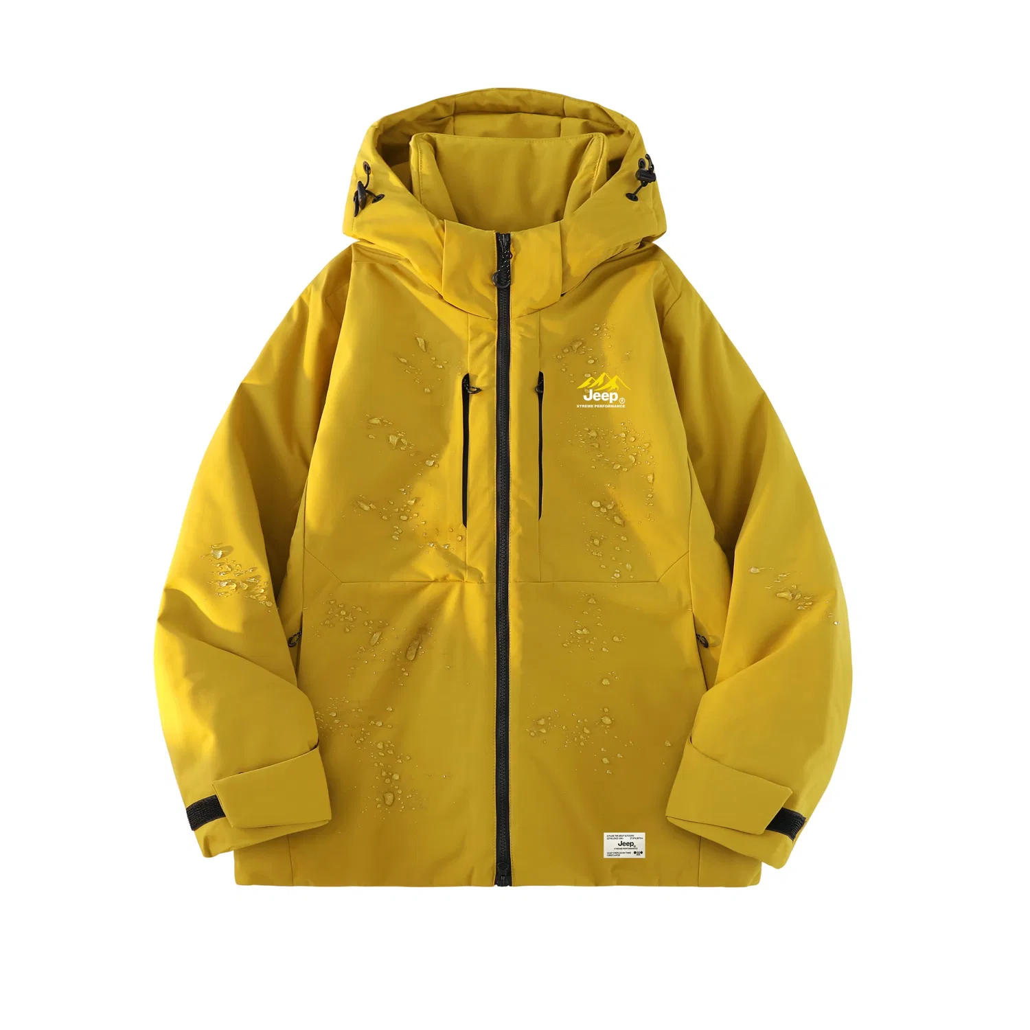 Детский пуховик с капюшоном Jeep, Pomelo Yellow